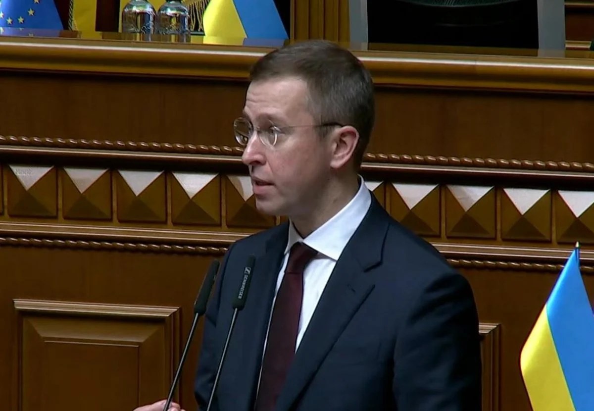 Сергій Корецький, голова правління НАК «Нафтогаз України», у сесійній залі Верховної Ради