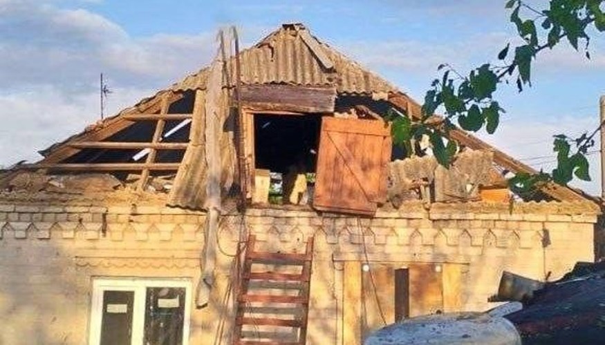 Наслідки ударів по Запорізькій області (фото Запорізької ОВА)