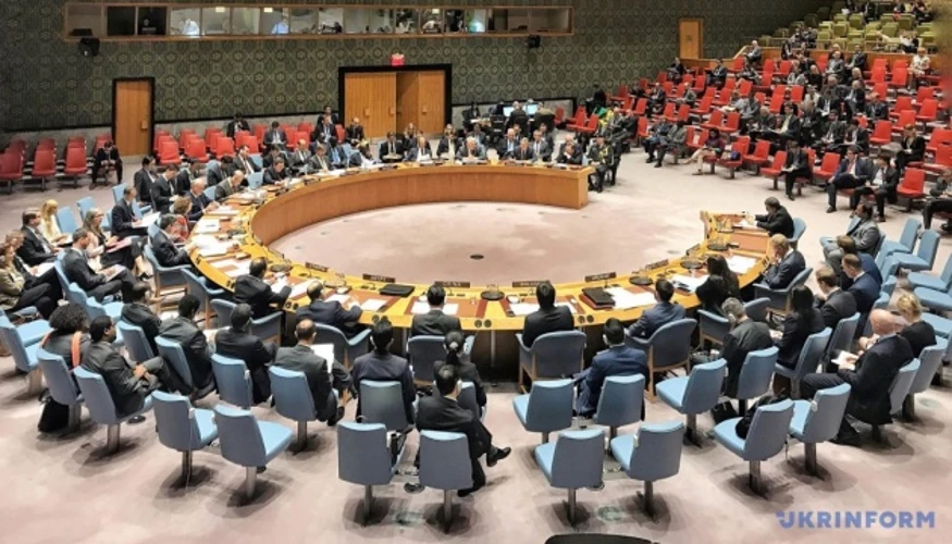 Президент Радбезу ООН Зенон Муконго Нгай після першого пробного голосування