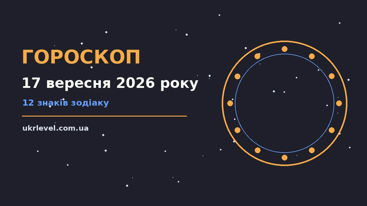 Гороскоп на 17 вересня 2026 року: на що звернути увагу для спокійних і точних рішень