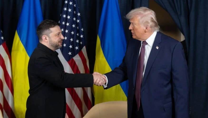 Володимир Зеленський і Дональд Трамп